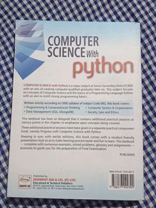 Computer Science With Python, Sumitra Arora