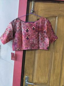 Studio Shringar Multicolored Pink Blouse