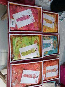 Elegant Sarees 6pc Combo
