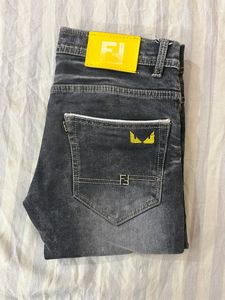 Grey Denim Jeans