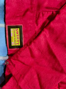 Brand New Full Sleeves Red Blouse