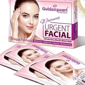 1 Pack Golden Pearl Whitening Urgent Facial 1 Times Usable