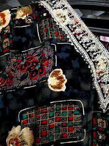 Floral Print Kurta