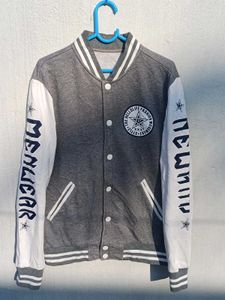 📍Grey Varsity Jacket!!(B- 20 l-25)