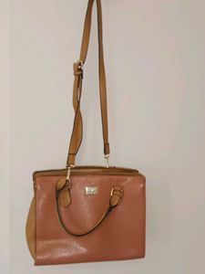 Stylish Brown Satchel Handbag