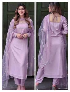 lavender kurta set
