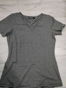 V Neck Stylish T Shirt FabAlley