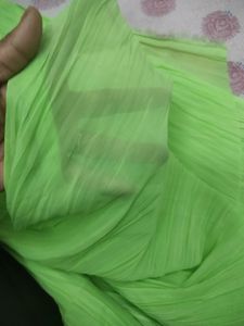 Soft Viscose Georgette Pleated Fabric