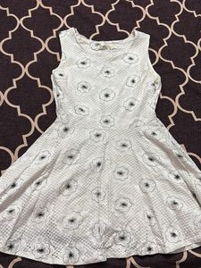 White Skater Dress