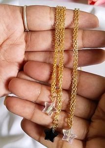 3 Bracelets With Chain