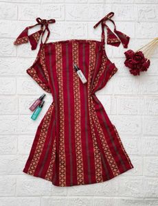 Strapped Short Kurti 🎀