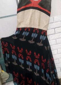 Stylish Women&#39;s Ethnic Kurta - Multi-color Design