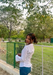 White Lace-up Corset Shirt