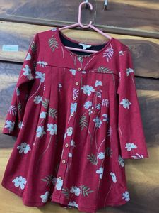 Floral Button-Up Top