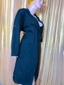 Chic Black Trench Coat