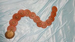 Boho Y2K Vintage Disc Belt