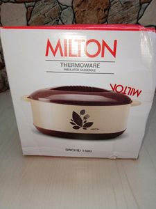 NEW BRANDED MILTON ORCHID THERMOWARE CASSEROLE