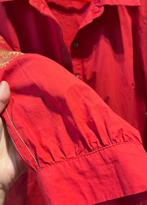 Red Colour Shirt