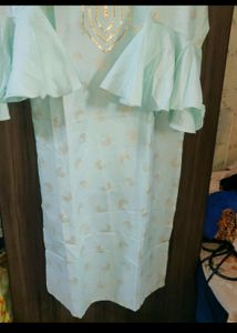 New W Brand Suit Pastel Color Kurti Pant Set