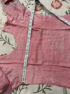 Pink Floral Print Salwar Kameez