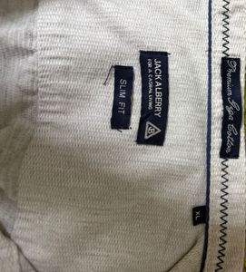 Jack Alberry Beige Linen Shirt