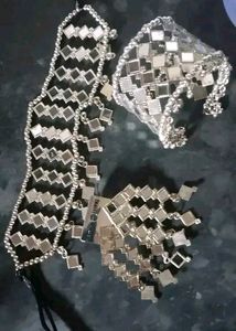 Navratri Oxidised Jwellery Set