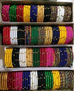 silk thread Bangle Sets