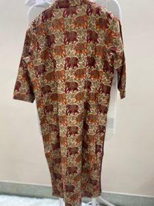 printed kurta and pants