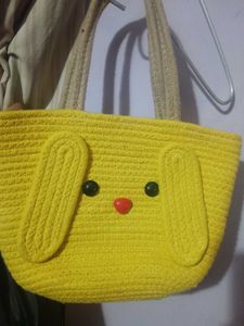 Cute Yellow Bunny Tote Bag