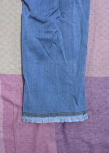 Ripped Denim Jeans - 26, XS