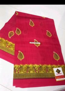 Cotton Saree New