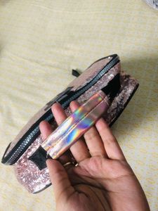 Sequin Vanity / Lunch Bag