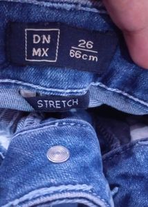 DNMX Blue Skinny Jeans