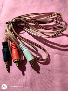 3.5mm Jack to Dual RCA Audio Aux Cable