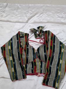 Striped Readymade Blouse