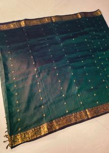 Cotton Blend Pure Gadwal Saree