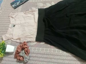 Chic Two-Tone Party Dress