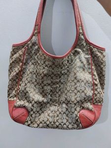 Vintage Coach Signature Handbag