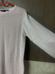Elegant shimmery Knit Top