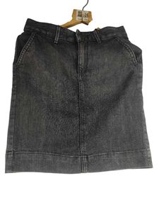 Banana Denim Mini Skirt