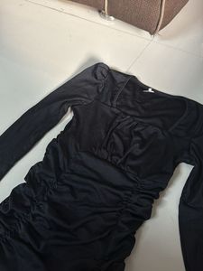 Ruched Bodycon Mini Dress