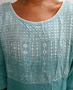 Sky Blue Kurta