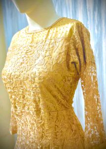 Gold Embellished Dress