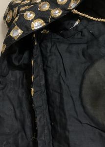 Black Sexy Blouse, Padded, Back open.