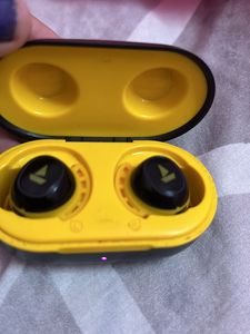 Boat Earphones Yellow