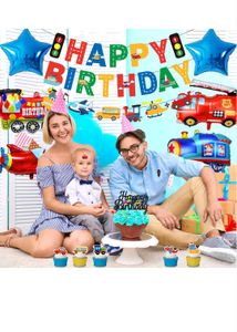 Blue Star Foil Balloon Ls Pack Of 5