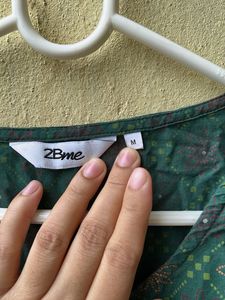 New 💗Green Printed Kurta