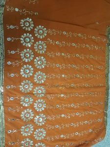Designed Georgette Saree