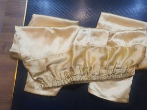 Satin Cream Pallazo