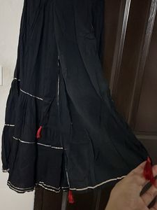 Striped Button-Down Tunic